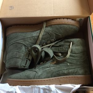 Sky || Hi NBK Women’s Burnt Olive-Gold